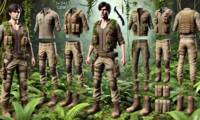 Exploring Jungle Clothes for Daz Studio G8M: A Comprehensive Guide